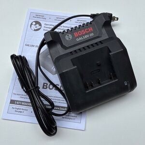 Bosch GAL18V-20 18 Volt 18V Lithium Ion Battery Charger NEW